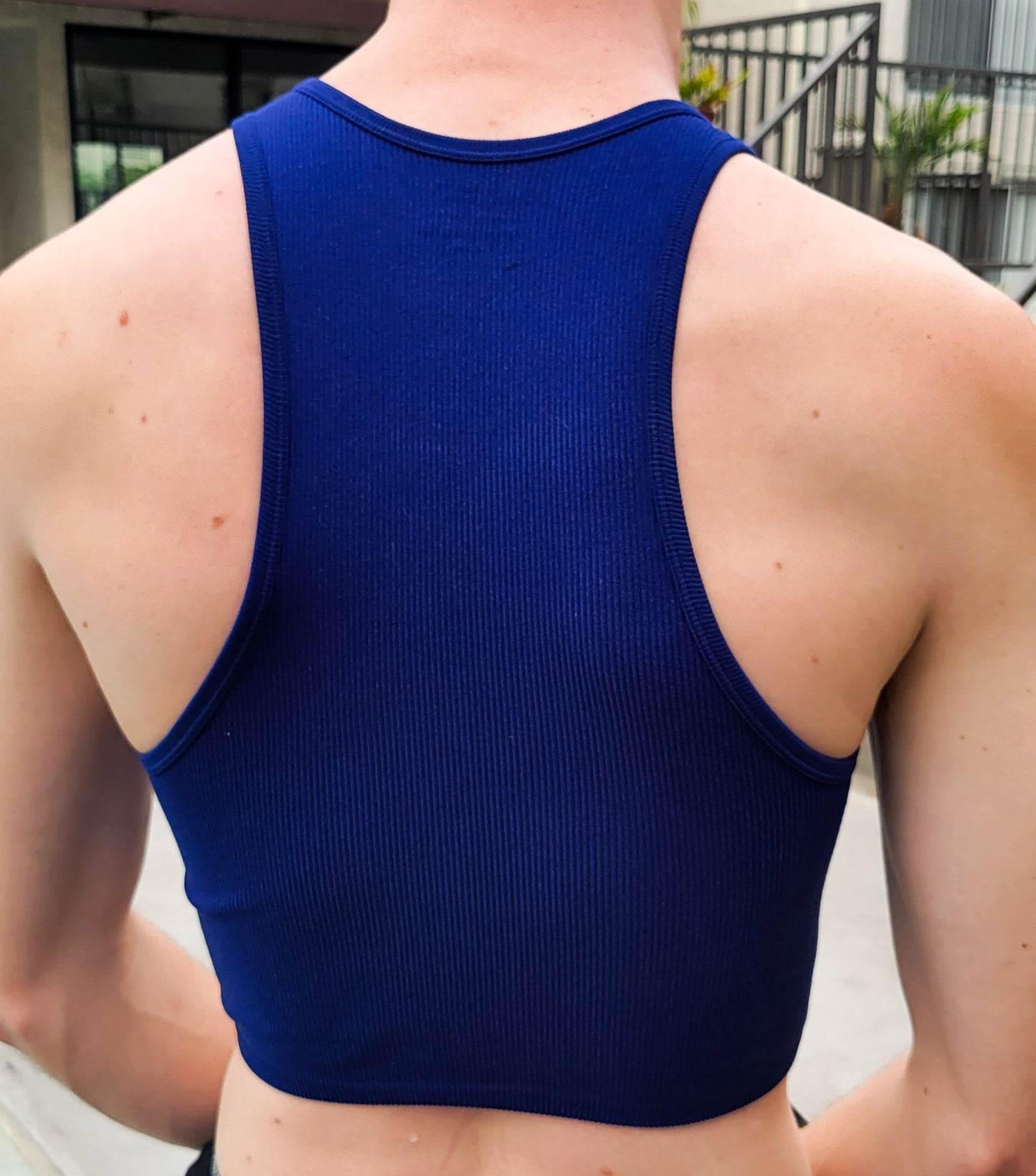 Gojo Domain Expansion Embroidered Crop Tank