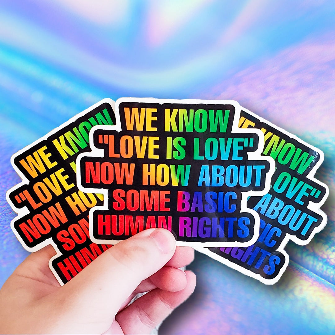 Basic Human Rights Sticker