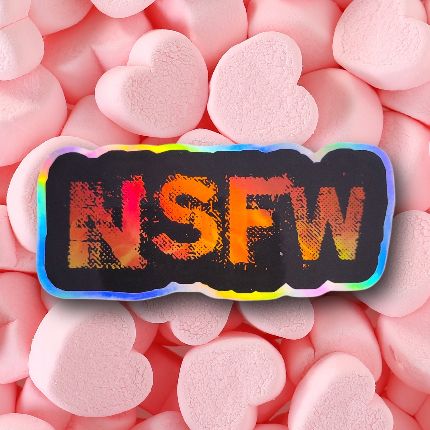 Grunge Not Safe For Work Sticker