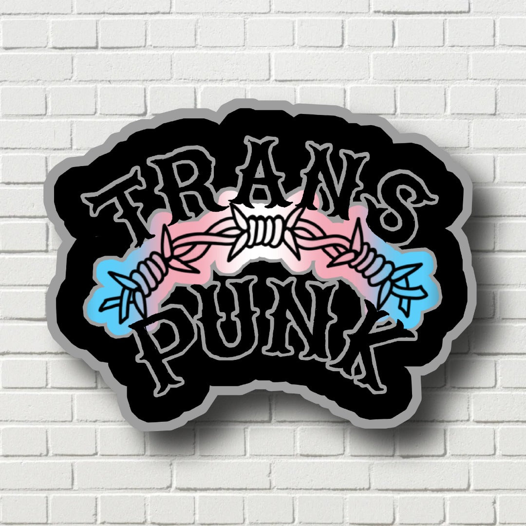Trans Punk Sticker