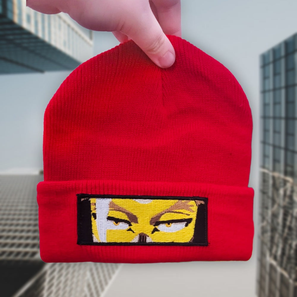 Hawks Embroidered Eye Beanie