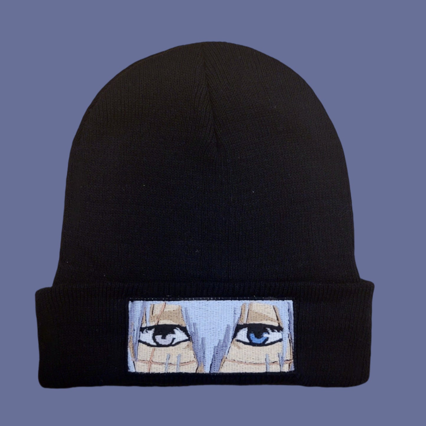 Mahito Embroidered Eye Beanie