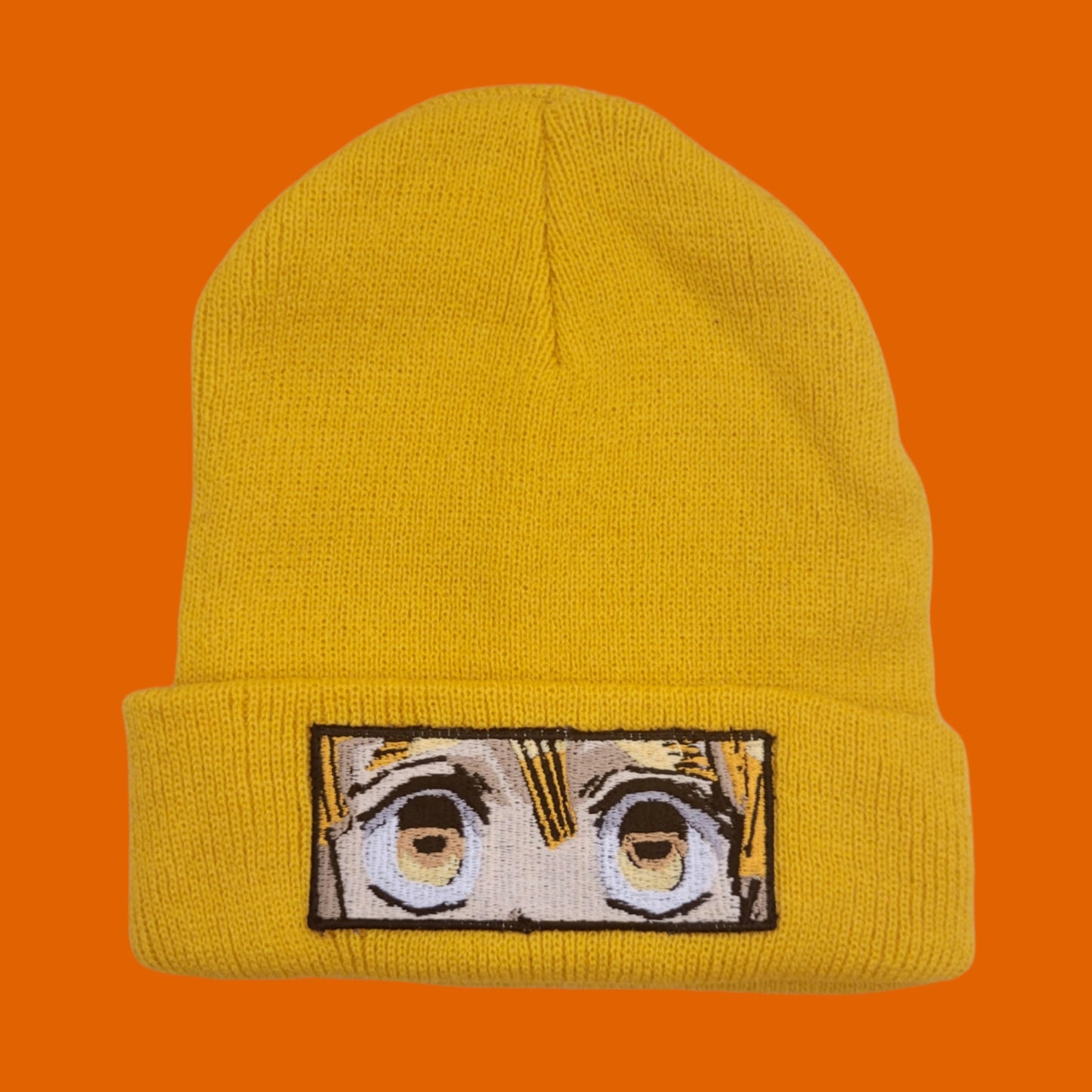 Zenitsu Embroidered Eye Beanie