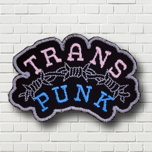 Trans Punk Tattoo Series Embroidered Iron On Patch