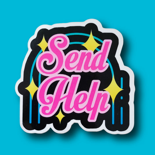 Send Help Sticker