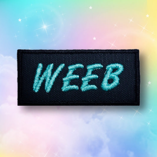 Weeb Embroidered Patch