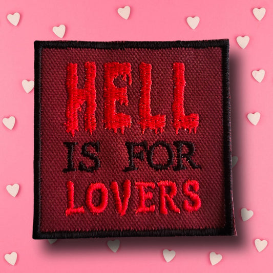 Red Hell Is For Lovers Embroidered Patch