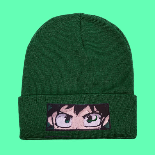 Izuku Embroidered Eye Beanie