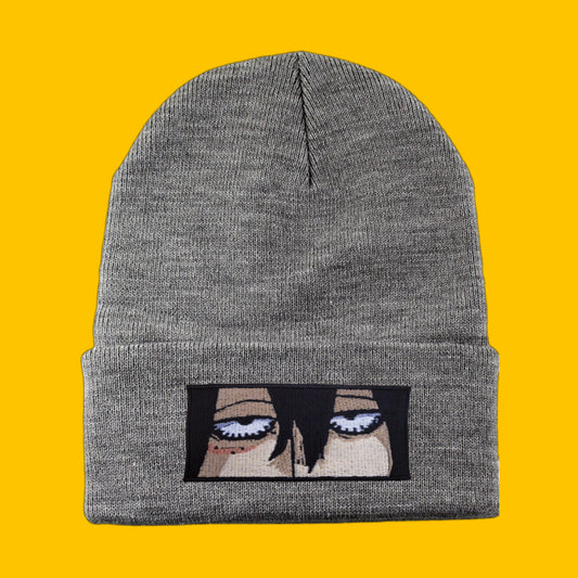 Aizawa Embroidered Eye Beanie