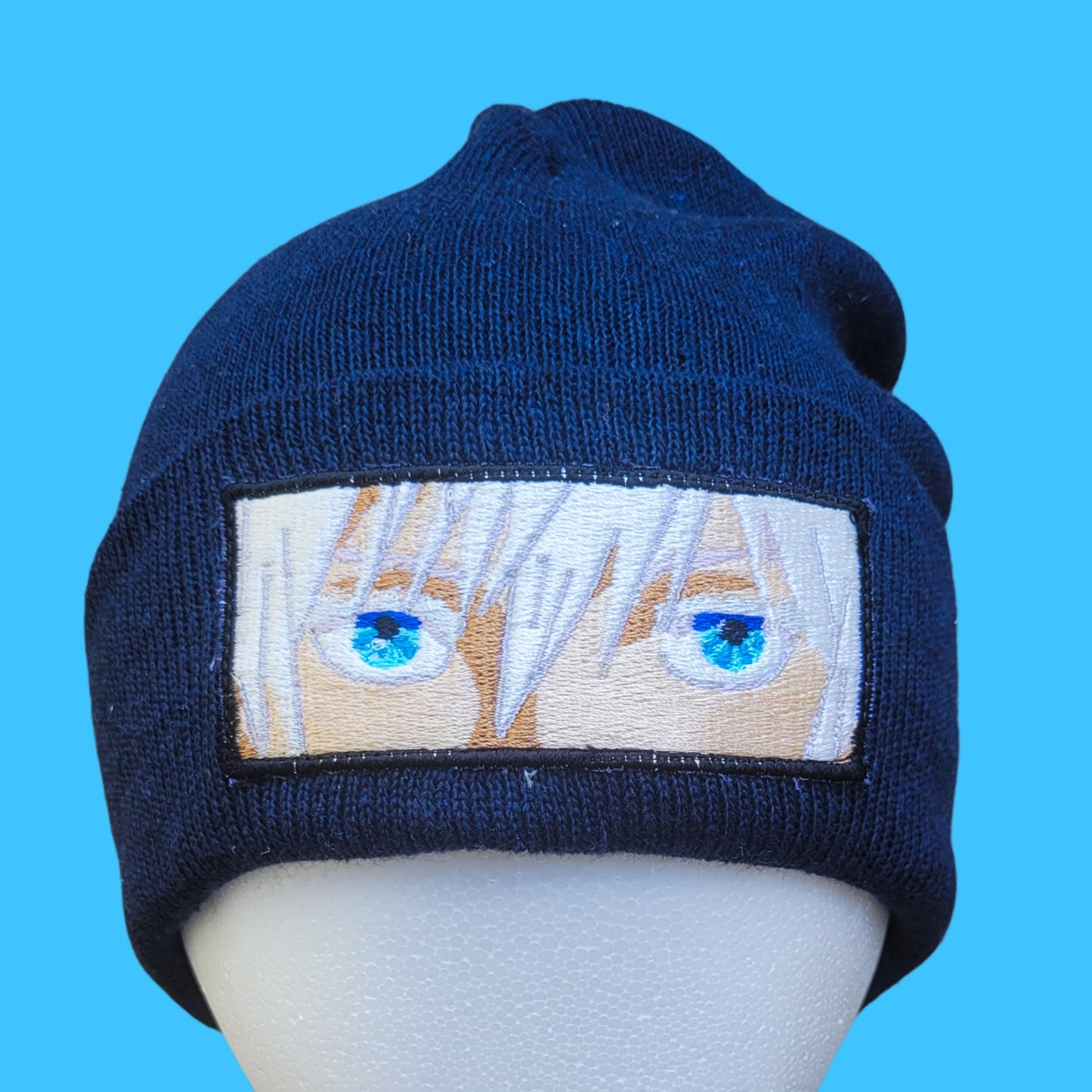 Gojo Embroidered Eye Beanie